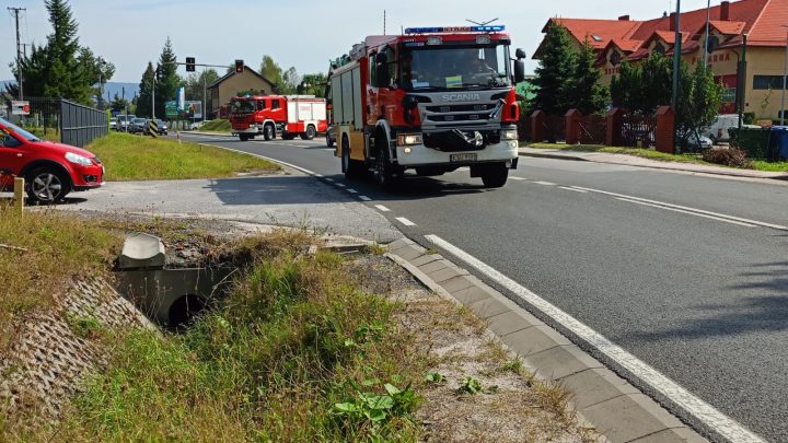 Akcja powodziowa jednostek z powiatu suskiego (foto-wideo).