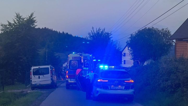 Wypadek na pograniczu Lachowic i Kurowa.